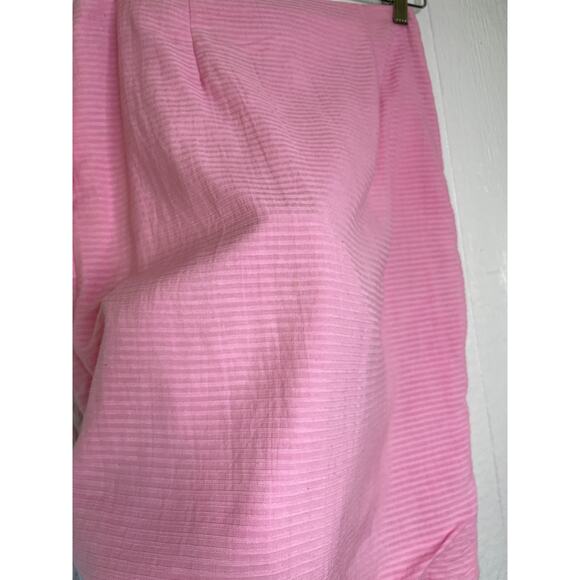 ROOPA PEMMARAJU Pink Corn Fiber Gathered Skirt S - Picture 8 of 12